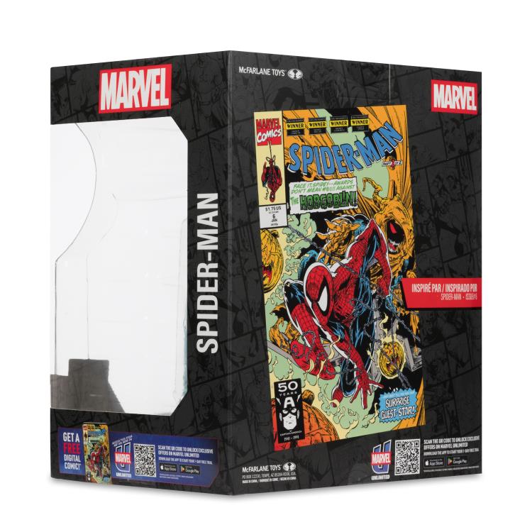 McFarlane Toys Marvel Comics Spider-Man (Spider-Man #6 Ver. 2) 1/10 Scale Action Figure - View 10