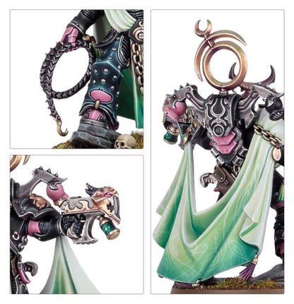 Games Workshop Warhammer 40,000 Emperor's Children Lord Exultant Citadel Plastic Miniature - View 5