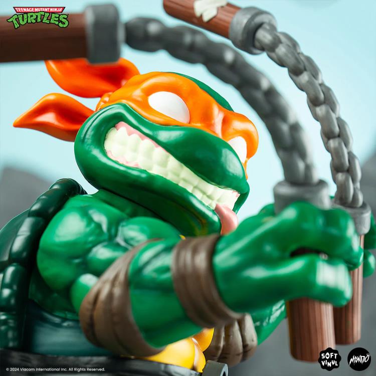Mondo Teenage Mutant Ninja Turtles Michelangelo 8-Inch Soft Vinyl Action Figure - View 9