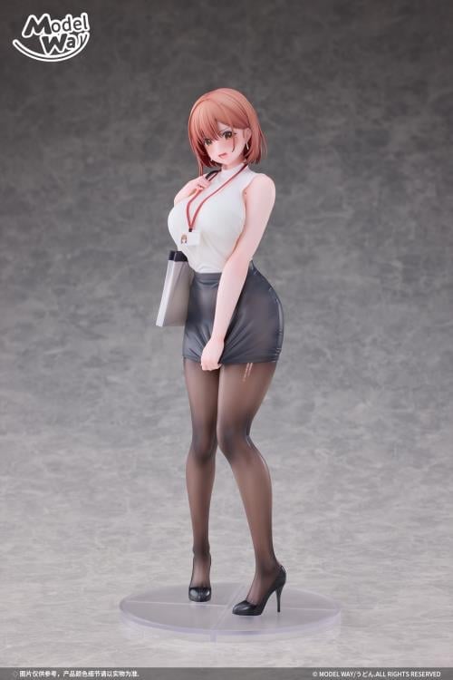 ModelWay Udon Illustration OL-chan 1/6 Scale Figure 11-Inch - View 13
