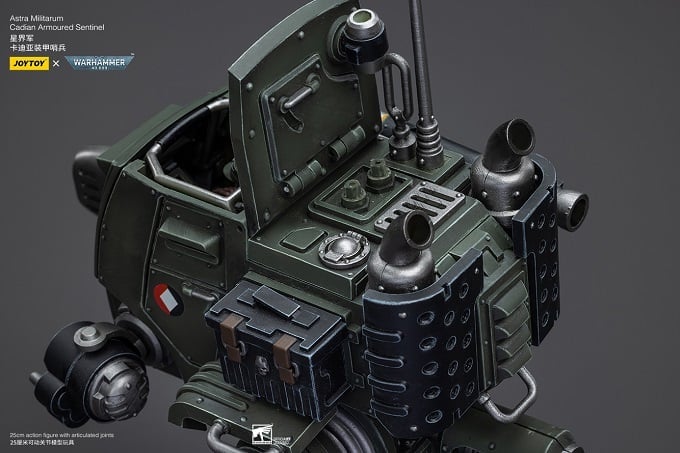 JoyToy Warhammer 40K Astra Militarum Cadian Armoured Sentinel 1/18 Scale Plastic Action Figure - View 21