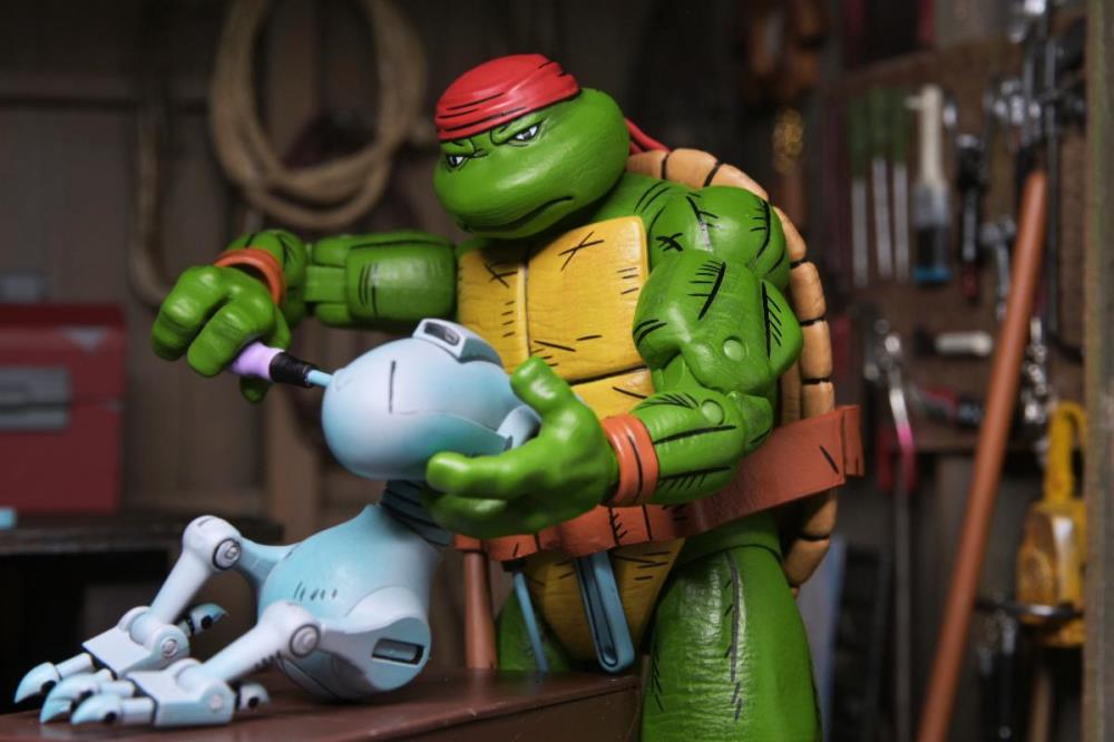 NECA Teenage Mutant Ninja Turtles Handyman Donatello (Mirage Comics) Plastic Action Figure - View 12