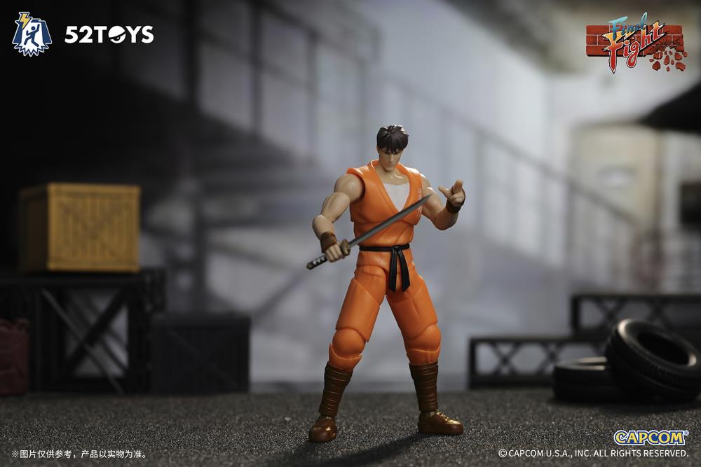 52Toys Final Fight FigLite Guy 1/18 Scale Action Figure - View 9
