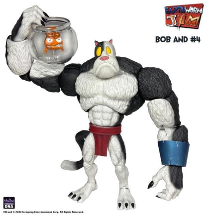 Premium DNA Earthworm Jim Bob the Killer Goldfish and #4 1/12 Scale Figure Set - View 5