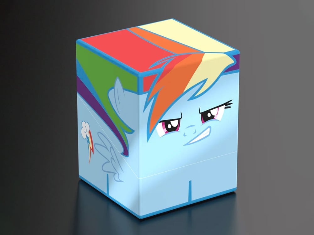 Ultimate Guard My Little Pony: Friendship is Magic Squaroes Rainbow Dash Deck Box - View 2