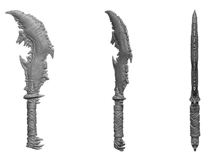 IgoStuff Monstors Weapons Pack #3 (Glow-in-the-Dark) Plastic Accessory Pack - View 10