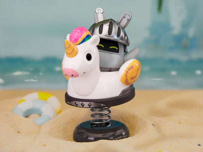Apex Zenless Zone Zero Happy Shake Knightboo Bangboo Springy Chibi Figure, 3.5-Inch - View 2