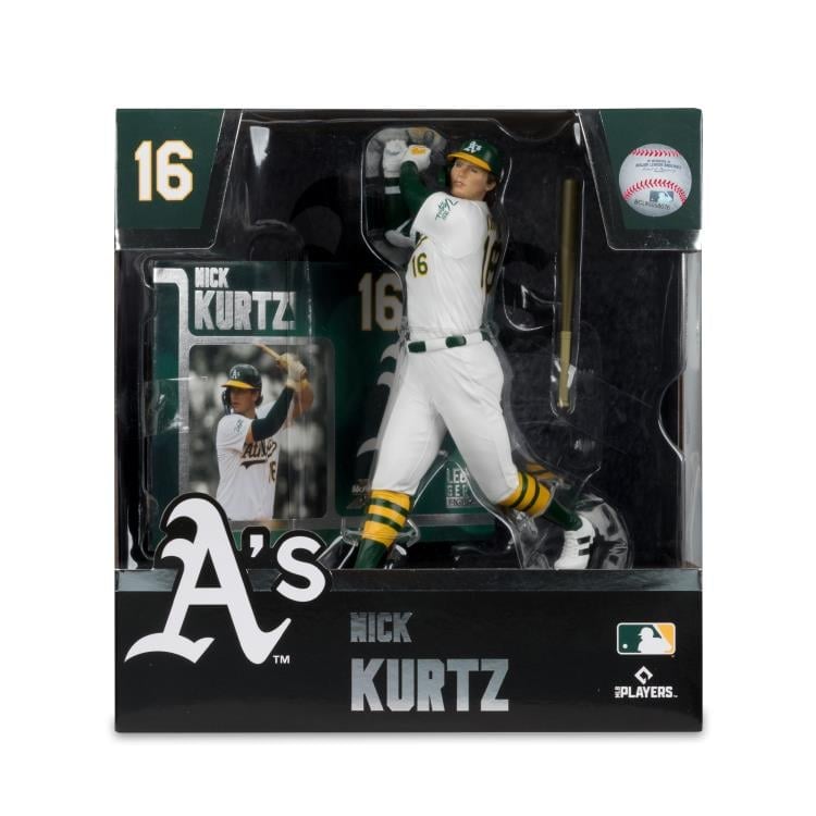 McFarlane Toys MLB SportsPicks Nick Kurtz Oakland Athletics 7-Inch Posed Figure - View 9