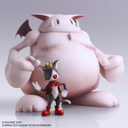 Square Enix Final Fantasy VII Bring Arts Cait Sith with Fat Moogle Two-Pack Figure Set - View 3