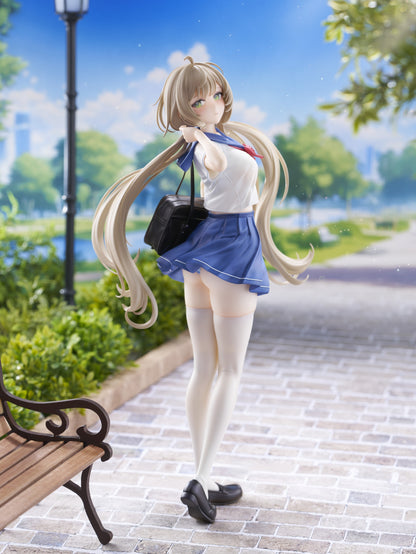 KoiKoi Houkiboshi Illustration -Sakura- Momoko (Uniform Ver.) 1/6 Scale Figure - View 3