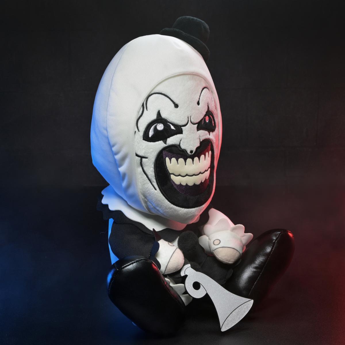 Kidrobot Terrifier 3 Art the Clown 13-Inch Large Plush - View 3