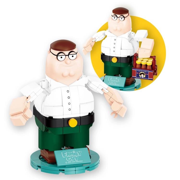Brickcraft Family Guy Peter Griffin Brick Building Set - View 5