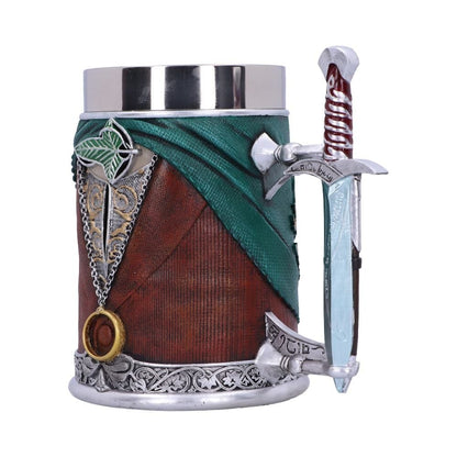 Nemesis Now The Lord of the Rings Frodo Baggins Tankard (6.1-Inch Resin and Steel) - View 4