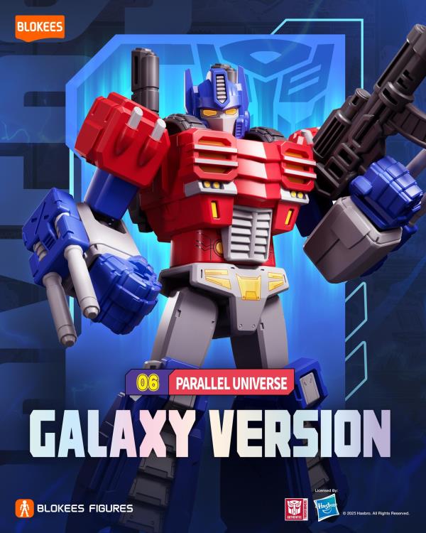 Blokees Transformers Galaxy Version Vol.6 Parallel Universe Box of 9 Random Model Kits - View 4
