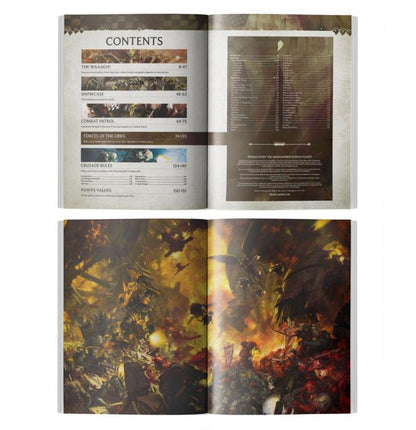 Games Workshop Warhammer 40,000 Codex: Orks Rules Book - View 3
