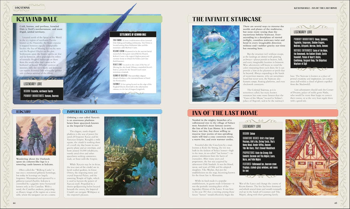 DK Publishing Dungeons & Dragons Encyclopedia Book - View 3