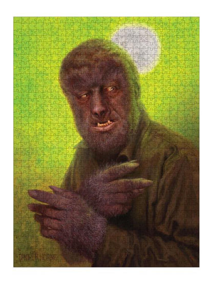 Trick or Treat Studios Universal Monsters Wolfman 1000-Piece Jigsaw Puzzle (27-Inch) - View 4