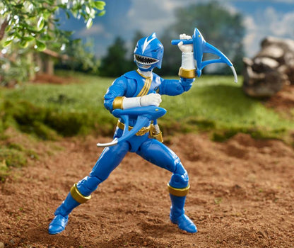 Hasbro Power Rangers Wild Force Lightning Collection Blue Ranger Plastic Figure - View 3