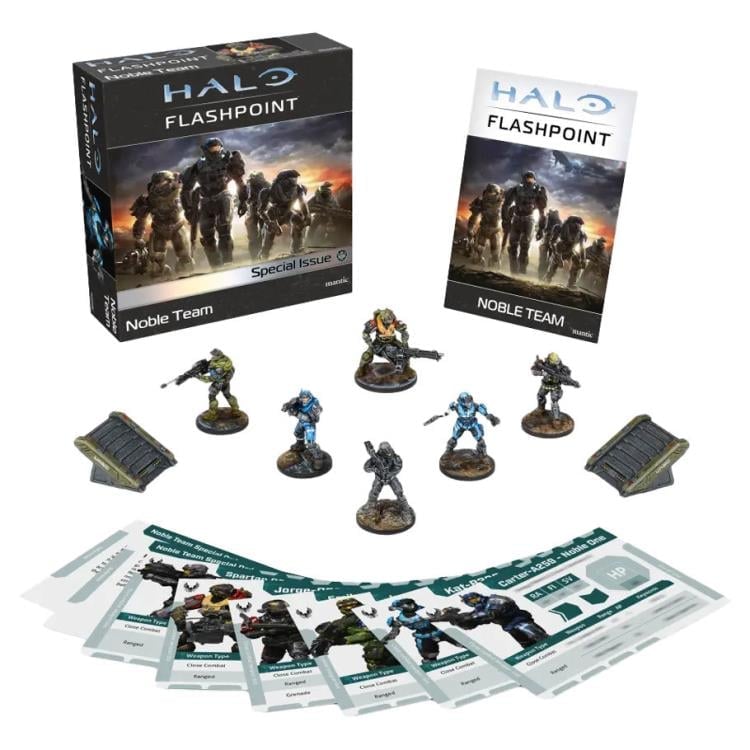Mantic Games Halo: Flashpoint Noble Team Expansion Pack - View 3