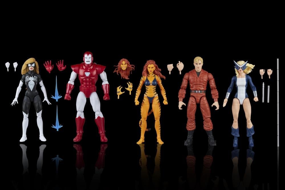 Hasbro Marvel Legends West Coast Avengers Exclusive Action Figure Five-Pack - View 4