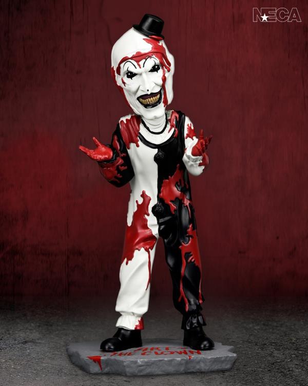 NECA Terrifier Art the Clown 8-Inch Resin Head Knocker - View 7