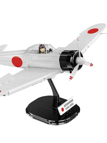 COBI Mitsubishi Historical Collection WWII A6M2 "Zero-Sen" 1/32 Scale Building Block Set