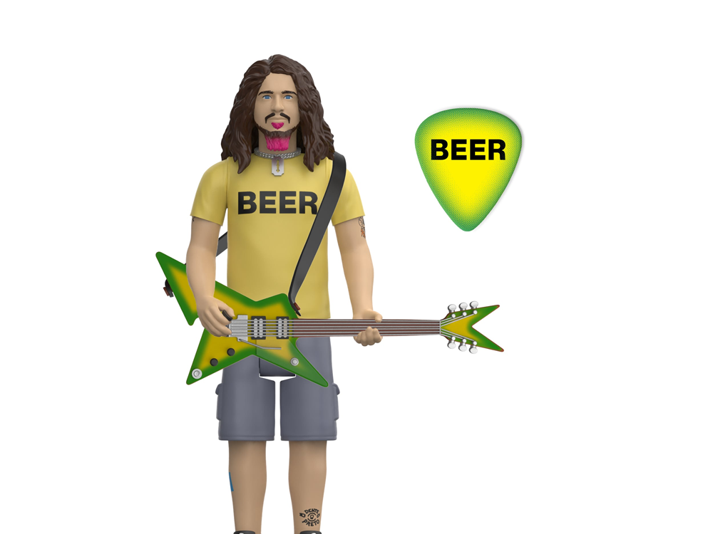 Super7 Dimebag Darrell ReAction Dimebag Darrell Beer Shirt Action Figure - View 2