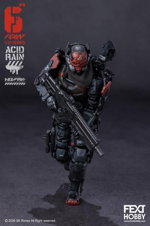 Fext Hobby Acid Rain World: Novark FXH-AR-005 Valerius 1/12 Scale Action Figure - View 7