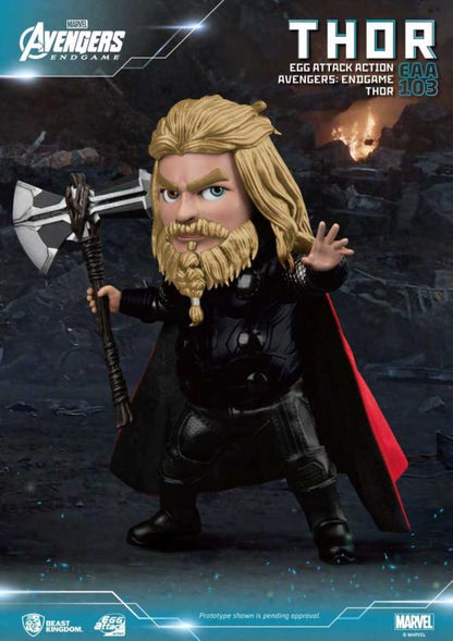 Beast Kingdom Egg Attack Action EAA-103 Avengers: Endgame Thor PX Previews Exclusive, 6.5-Inch - View 3