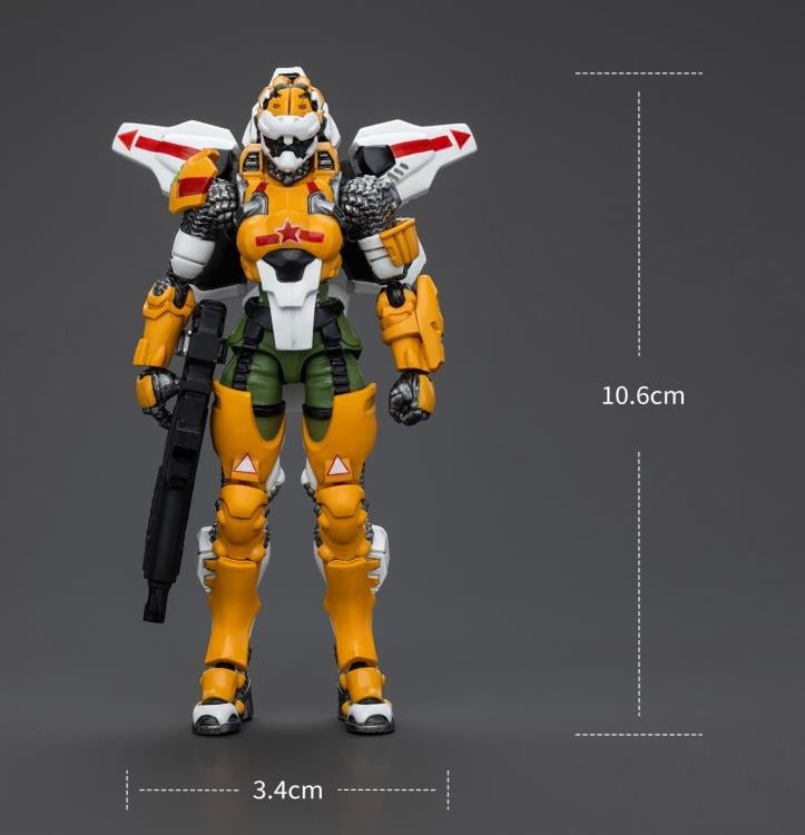 JoyToy Infinity Yu Jing Tiger Soldier Hacker 1/18 Scale Action Figure - View 10