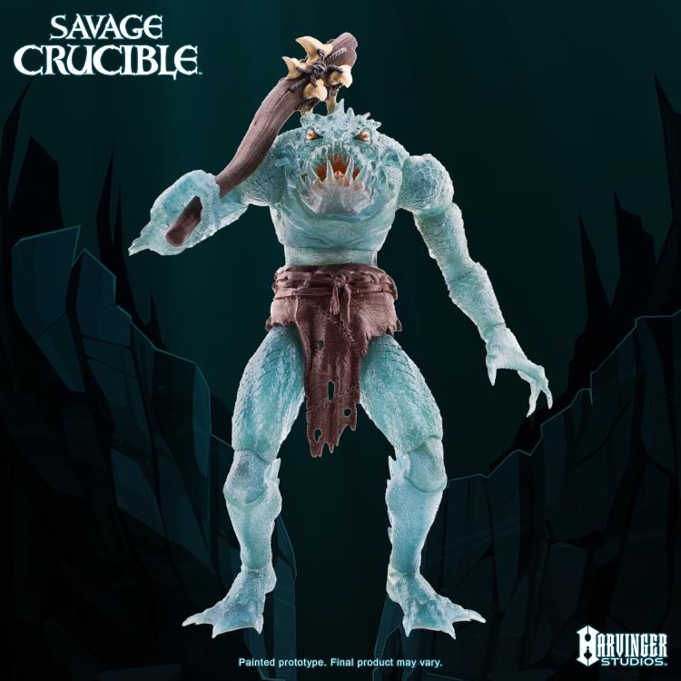 Harvinger Studios Savage Crucible Pirahnoid Slate Action Figure with 30 Articulation Points - View 3