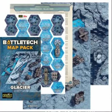 Catalyst Game Labs BattleTech Map Pack Glacier 22-Inch Paper Maps - View 3