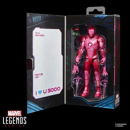 Hasbro Marvel Legends I Love You 3000 Iron Man (Pink) Action Figure - View 9