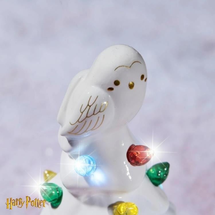 Ukonic Harry Potter Hedwig Ceramic Light-Up Christmas Tree 6-Inch - View 10