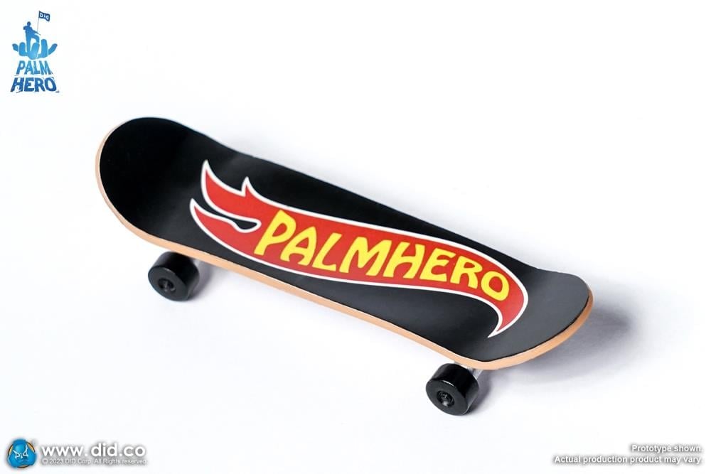 DiD Palm Hero Simply Fun Series The Skateboarder 1/12 Scale Action Figure - View 20