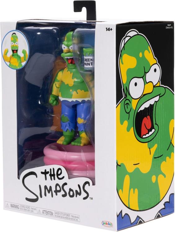 Jakks Pacific The Simpsons Furious Homer Premium 5-Inch Scale Plastic Action Figure - View 9