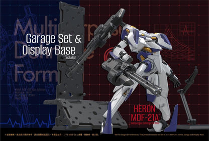 Model Oasis Megutori Multipurpose Definitive Formula MDF-21A Heron 1/72 Scale Model Kit - View 5
