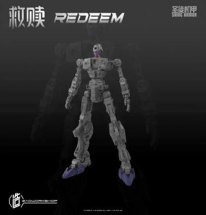 ZaoWorkshop Saint Armor Redeem 1/100 Scale Plastic Model Kit, 8.3-Inch - View 8