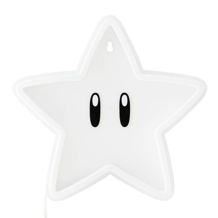 Paladone Super Mario Super Star Wall-Mountable LED Neon Light, 9.4-Inch - View 4