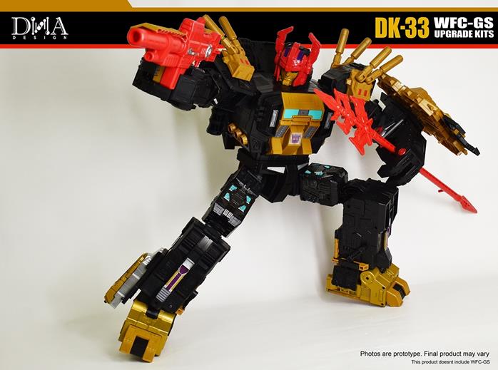 DNA Design DK-33 Upgrade Kit (Reissue) Plastic Model Accessory Set - View 7