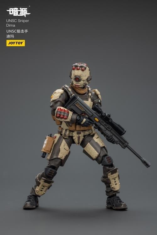 JoyToy Dark Source UNSC Sniper Dima 1/25 Scale 3-Inch Action Figure - View 10