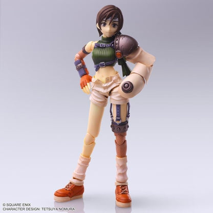 Square Enix Final Fantasy VII Bring Arts Yuffie Kisaragi Figure, 5-Inch - View 6