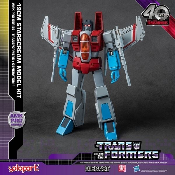Yolopark Transformers AMK Pro Starscream 7.5-Inch Plastic Model Kit - View 3