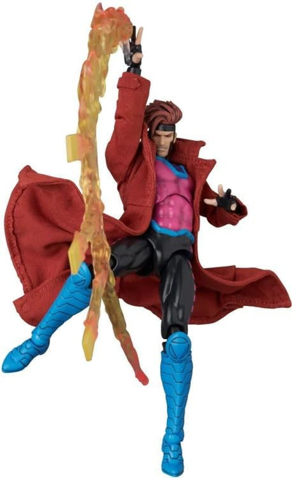 Medicom Toy MAFEX No.287 Marvel Comics Gambit (Comic Variant Ver.) Action Figure, 6-Inch - View 12