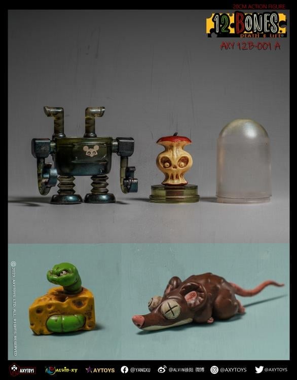 AxyToys 12 Bones Mouse (1A) 8-Inch Plastic Action Figure - View 8