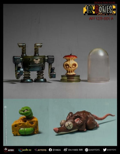 AxyToys 12 Bones Mouse (1A) 8-Inch Plastic Action Figure - View 8