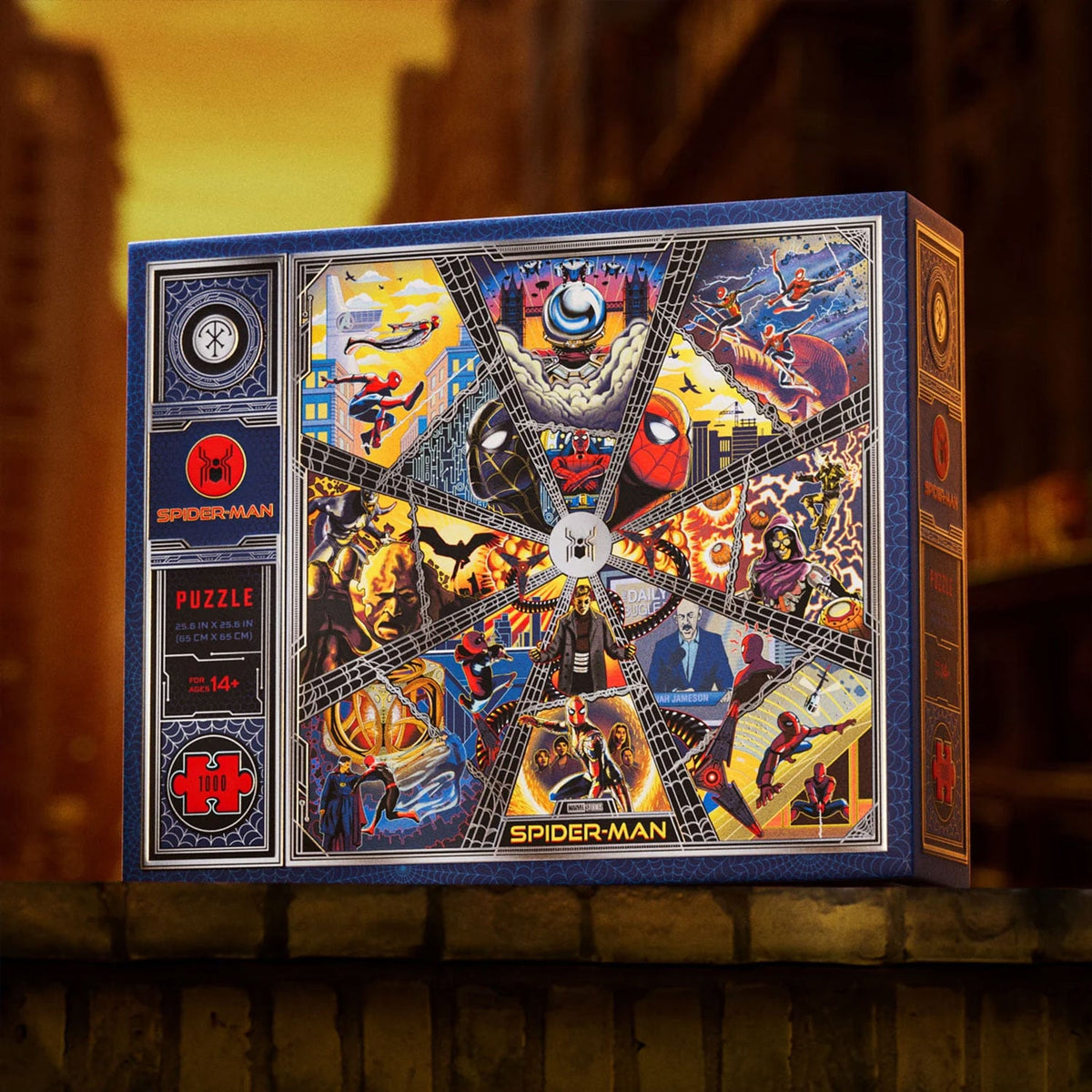 Theory11 Marvel Spider-Man Premium Jigsaw Puzzle with Spider-Man Artwork, 25.6 Inches - View 5