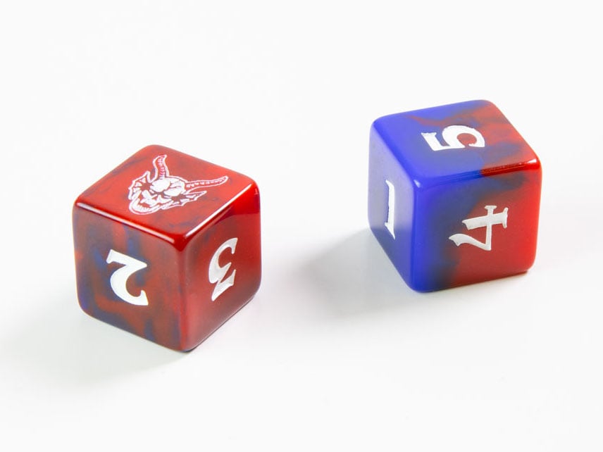 Gamegenic Stranger Things Hellfire Club D6 Resin Dice Set - View 3