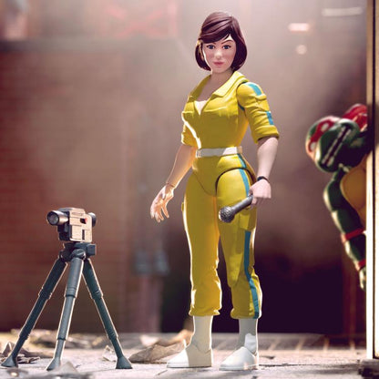 Super7 Teenage Mutant Ninja Turtles Ultimates! April O'Neil Plastic Action Figure - View 4