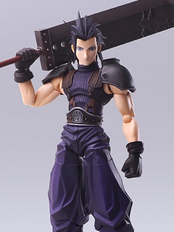 Square Enix Final Fantasy VII Bring Arts Zack Fair Action Figure, 6-Inch